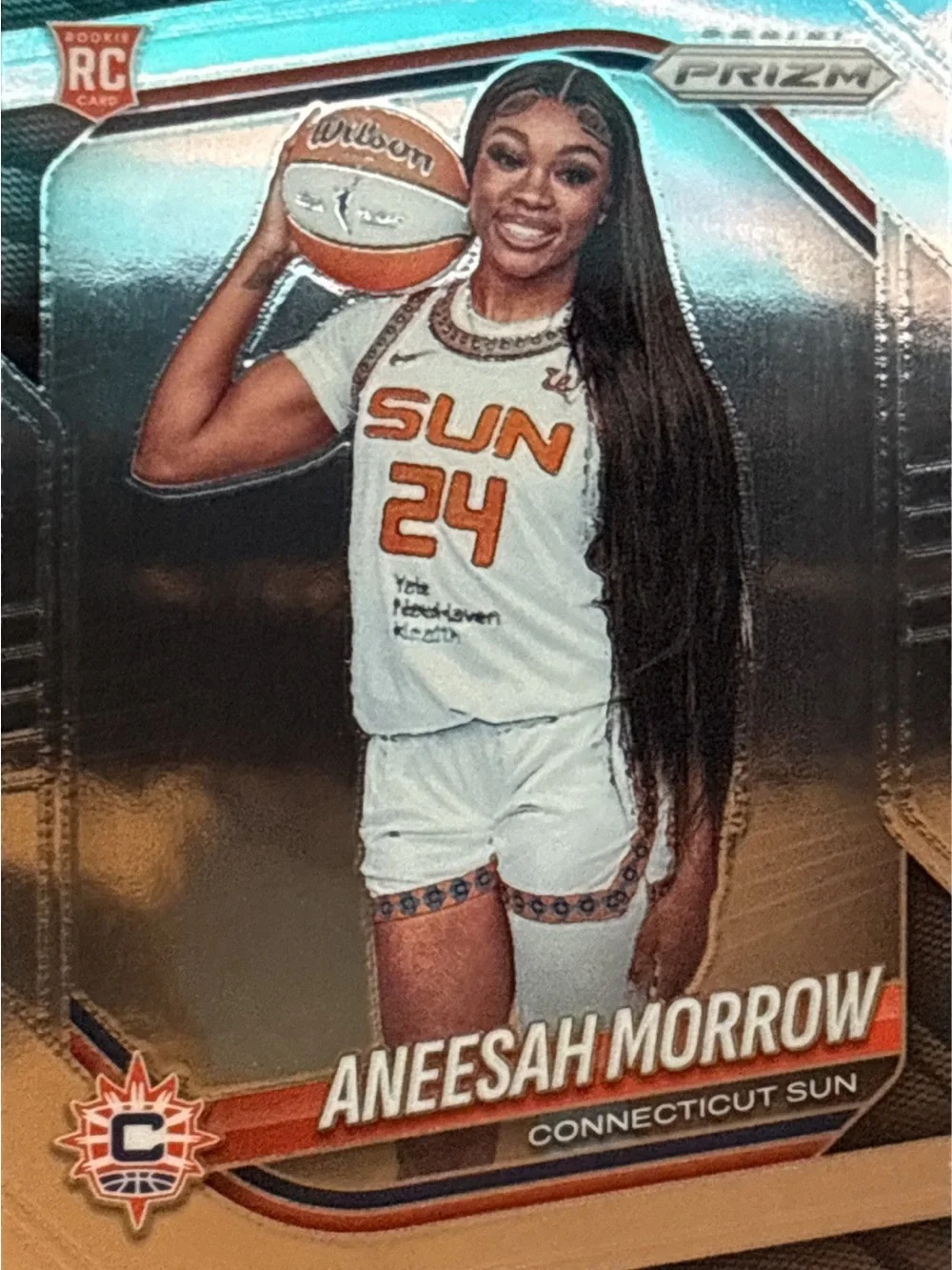 Aneesah Morrow Connecticut Sun #24 Rookie Basketball Card